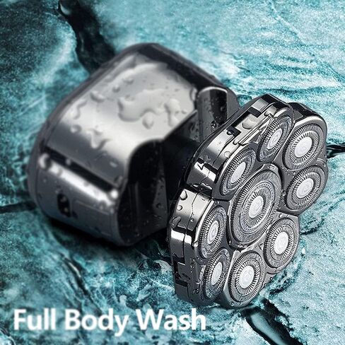 9D Shaver Accessories Bald Shaver for Men Floating Head Electric Shaver Blades Wet/Dry Upgrade Mens 9D Razor Blades in Saudi Arabia