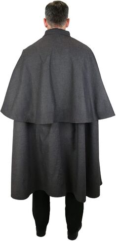 Historical Emporium Men's 100% Cotton Inverness Dress Cape in Saudi Arabia