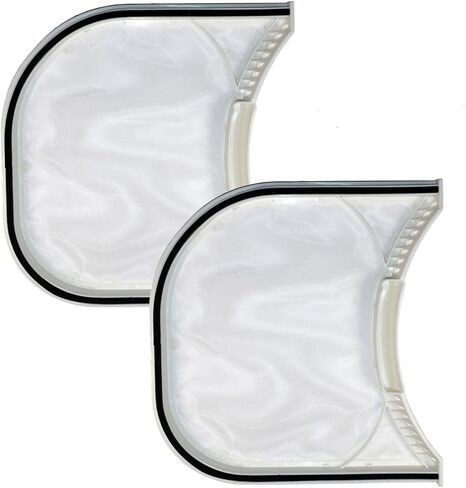 HQRP 2-pack Dryer Lint Filter fits LG DLE5955G DLE5955W DLG5966W DLE5977B DLG5988B DLE5977S DLG5988S DLE5977SM DLG5988SM DLE5977W DLG5988W Dryers in Saudi Arabia