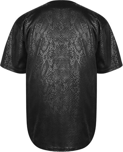 MESOSPERO رجل فارغ عادي البيسبول جيرسي زر أسفل القمصان الرياضية الهيب هوب محب جيرسي S-3XL أسود أبيض رمادي أحمر أزرق in Kuwait