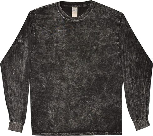 Vintage Mineral Wash T-Shirts Long Sleeve, 100% Heavyweight Cotton, Adult Small to XXX-Large in Kuwait