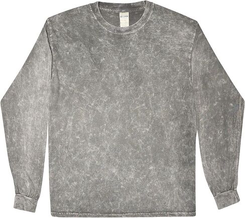 Vintage Mineral Wash T-Shirts Long Sleeve, 100% Heavyweight Cotton, Adult Small to XXX-Large in Kuwait