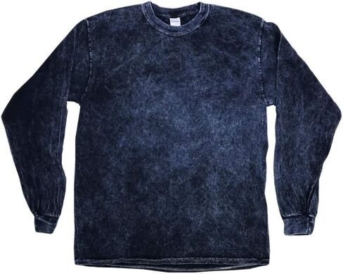 Vintage Mineral Wash T-Shirts Long Sleeve, 100% Heavyweight Cotton, Adult Small to XXX-Large in Saudi Arabia