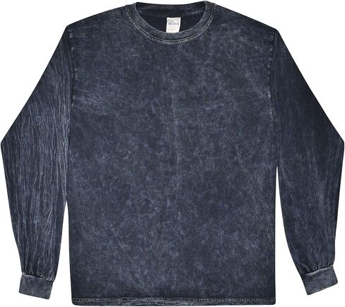 Vintage Mineral Wash T-Shirts Long Sleeve, 100% Heavyweight Cotton, Adult Small to XXX-Large in Saudi Arabia