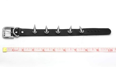 Milakoo Punk Style PU Leather Bracelet Bangle with Rivets Spiked Accent in Saudi Arabia