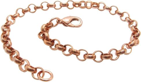 Copper Bracelets CB672G - 1/4" Wide - Available in 6 1/2 to 12 inch Lengths - Custom Made. in Saudi Arabia