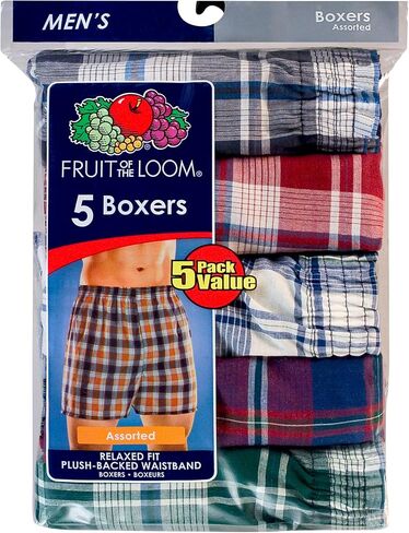 Fruit of the Loom Men's Woven Boxer in Saudi Arabia