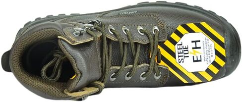 ZANCO MEN'S 6" STEEL TOE ELECTRICAL HAZARD SAFETY WORK BOOTS/HIKING BOOTS in Kuwait