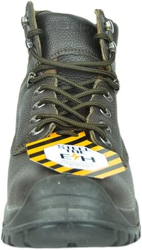 ZANCO MEN'S 6" STEEL TOE ELECTRICAL HAZARD SAFETY WORK BOOTS/HIKING BOOTS in Kuwait