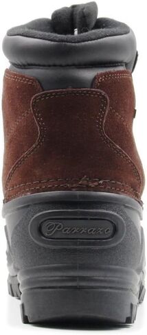 Parrazo Men's Water Resistance Snow and Hiking Heavy Duty Zipper-up Winter Duck Boots in Saudi Arabia
