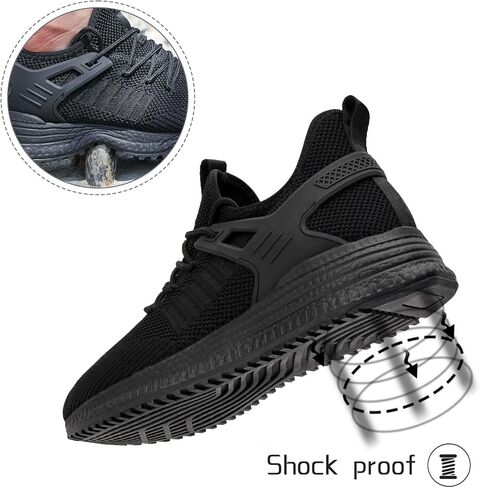 SDolphin Men's Running Shoes Sneakers - Tennis Workout Walking Gym Athletic Rubber Sole Breathable Comfortable Non Slip Fashion Shoes in Kuwait