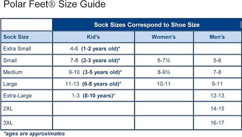 Polar Feet Adults' Fleece Socks (XXL (M 14-15), Black) in Kuwait