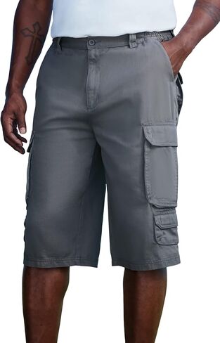 KingSize Men's Big & Tall 14" Cargo Shorts in Saudi Arabia