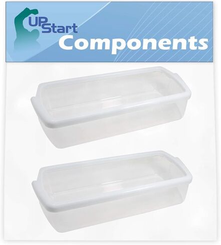 2-Pack W10321304 Refrigerator Door Bin Replacement for Whirlpool WSF26C2EXF01 Refrigerator - Compatible with WPW10321304 Door Bin in Saudi Arabia