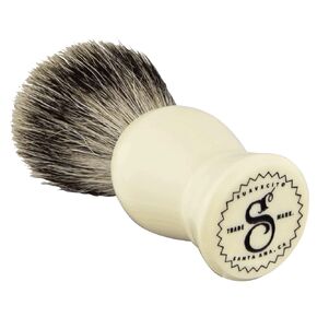 Suavecito Premium Blends Shave Brush بادجر عاجي راتنج 20 ملم للرجال مستلزمات حلاقة الوجه in Kuwait