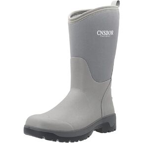 CNSBOR Men’s Rain Boots Waterproof Rubber Insulated Boots Durable Slip Garden Boots Fishing Mud Boots Knee Boots for Agriculture and Industrial Working Waterproof Rubber Protective Footwear Boots in Kuwait