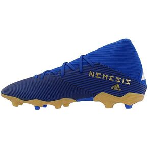 Adidas Mens Nemeziz 19.3 Fg Soccer Shoes Blue/White/Black 7.5 in Saudi Arabia