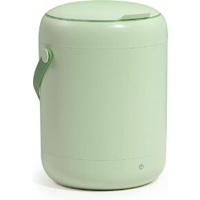 Portable Laundry Washing Machine - Great for Travel, Camping, and RVs - Mini Compact Washer for Delicate Fabrics and Small Loads - Includes Strainer and Handle (Blue)