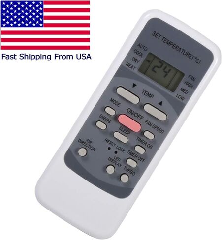 CHOUBENBEN Replacement Remote Control for COMforTSTAR FANT Asia FRIGILUX Midea R51I9/BGCE R51/CBGE R51/E R51K/BGE AC Air Conditioner in Saudi Arabia