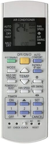 YING RAY Replacement for Panasonic Air Conditioner Remote Control CWA75C4039 A75C4039 (Display in Celsius) in Saudi Arabia