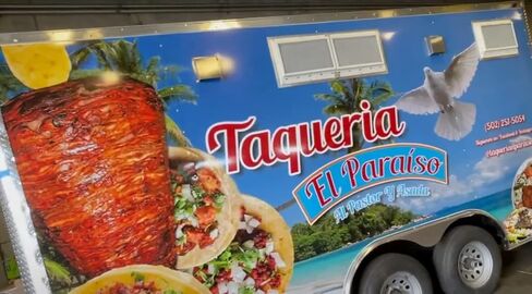 6' Integrated Exhaust Hood & Fan System for Food Concession Trailer | Patent Pending Low Box Vent Hood with Single Exhaust Fan Louver | Stainless Steel Food Truck Equipment Made in USA in Saudi Arabia