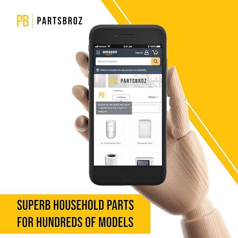 قطعة غيار مضخة المياه PartsBroz WP3363394 3363394 - متوافقة مع غسالة Crosley, Estate, Inglis, Kenmore, KitchenAid, Maytag, Roper, Speed ​​Queen, Whirlpool Washing Machine - تحل محل AP6008107, 21024 in Saudi Arabia