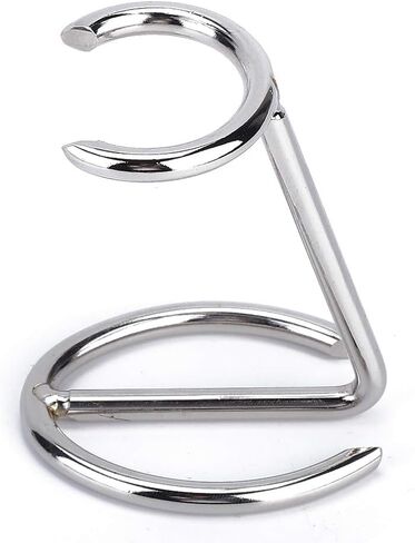 حامل فرشاة الحلاقة - فرشاة حلاقة للرجال حامل من الفولاذ المقاوم للصدأ للاستخدام في المنزل وفي السفر in Kuwait