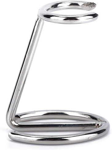 حامل فرشاة الحلاقة - فرشاة حلاقة للرجال حامل من الفولاذ المقاوم للصدأ للاستخدام في المنزل وفي السفر in Kuwait