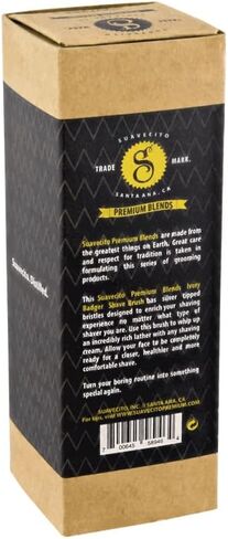 Suavecito Premium Blends Shave Brush بادجر عاجي راتنج 20 ملم للرجال مستلزمات حلاقة الوجه in Kuwait