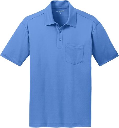 Port Authority Men's Silk Touch Performance Pocket Polo in Kuwait