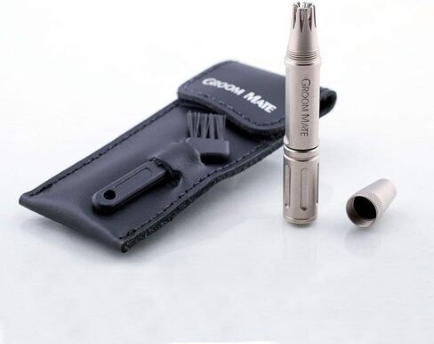 Groom Mate Platinum XL Professional Nasal & Ear Hair Trimmer Made in USA in Saudi Arabia