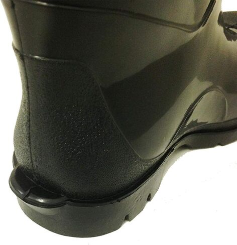 G4U-RB R-303 Men's Rain Boots Black Rubber Waterproof Knee Slip-Resistant Snow Work Shoe in Saudi Arabia