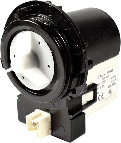 مضخة تصريف غسالة HQRP متوافقة مع بديل Samsung DC31-00054A DC31-00016A يناسب غسالات WF203ANS WF316LAS WF328AAR WF337AAL WF409SNL WF448AAE WF520ABP WMSVC1 in Kuwait