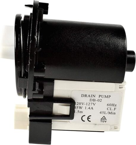 مضخة تصريف غسالة HQRP متوافقة مع بديل Samsung DC31-00054A DC31-00016A يناسب غسالات WF203ANS WF316LAS WF328AAR WF337AAL WF409SNL WF448AAE WF520ABP WMSVC1 in Kuwait