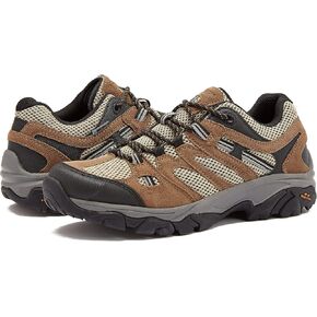 HI-TEC Ravus WP Low Waterproof Hiking Shoes for Men, Lightweight Breathable Outdoor Trekking and Trail Shoes, Sizes 7 to 15, Medium and Extra Wide