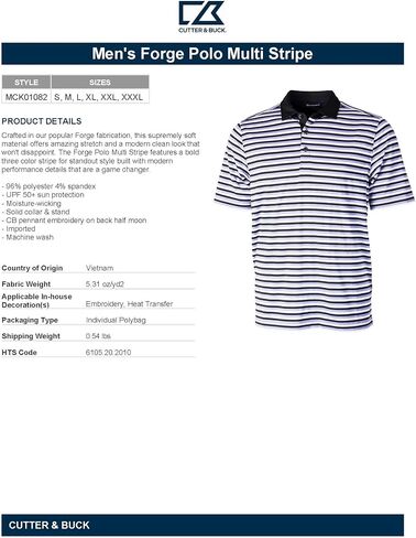 Cutter & Buck Men's Forge Heather Polo in Kuwait