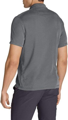 Eddie Bauer Men's Contour Performance Slub Polo Shirt in Kuwait