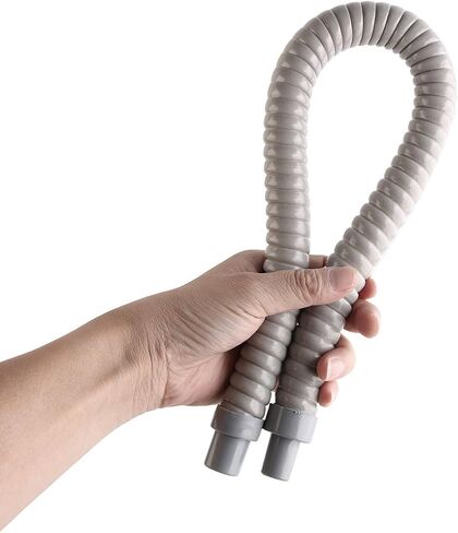 uxcell Plastic Water Drain Pipe Hose for Air Conditioner 60cm Long Gray in Saudi Arabia