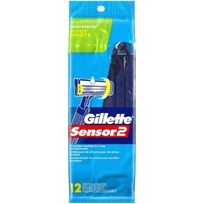 Gillette Sensor 2 Pivot Disposable Razors - 12 ct - 2 pk in Kuwait