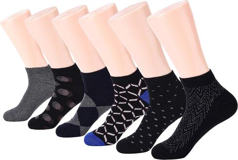 Mio Marino Mens Low Cut Ankle Socks - Premium Moisture Control - Cotton Cushioned with Arch Support in Saudi Arabia