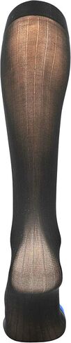 3-Pack Mens Over the Calf Sheer Nylon Spandex Dress Socks in Kuwait