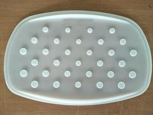 J&J home fashion Silicone Iron Rest Pad for Ironing Board Hot Resistant Mat White in Kuwait