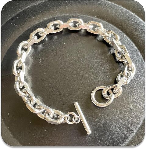 PEAS Hip Hop Jewelry Cuban Chain Bracelet Stainless Steel Link Bracelet in Kuwait