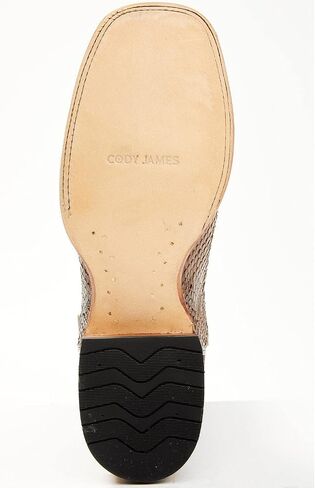 Cody James Men's Python Exotic Western Boot Broad Square Toe - Asr21-21 in Kuwait