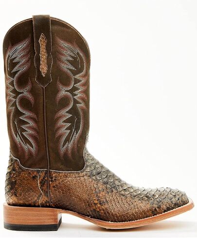 Cody James Men's Python Exotic Western Boot Broad Square Toe - Asr21-21 in Kuwait
