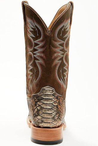 Cody James Men's Python Exotic Western Boot Broad Square Toe - Asr21-21 in Kuwait
