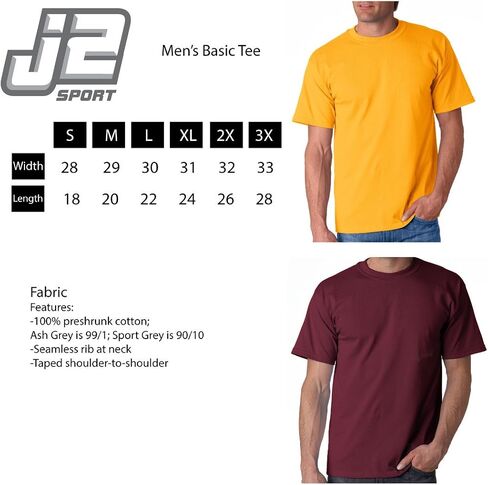 قميص رياضي بيسبول بأكمام قصيرة للرجال والنساء من J2 Sport للجنسين in Kuwait