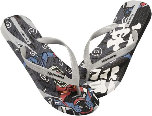 Hotmarzz Men's Flip Flops Patterns and Prints Summer Sandals Beach Slippers in Kuwait