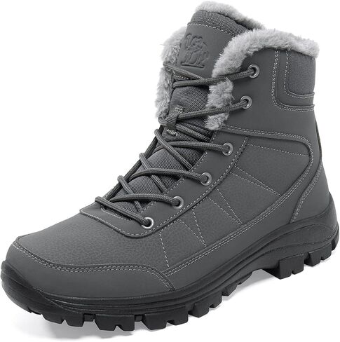CAMEL Men's Winter Snow Boots Water Repellent Insulated Work Boot With Warm Lined Ankle Hiking Shoes in Saudi Arabia