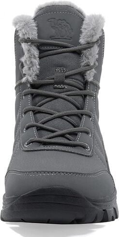 CAMEL Men's Winter Snow Boots Water Repellent Insulated Work Boot With Warm Lined Ankle Hiking Shoes in Saudi Arabia